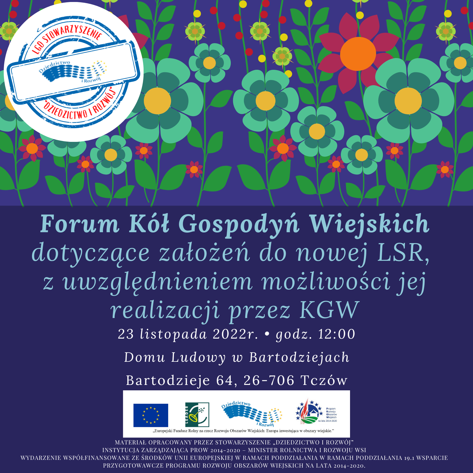 Plakat FORUM KGW